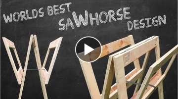 Making New and Unique Sawhorse Design Concept