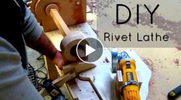 DIY - Homemade lathe with wood gears