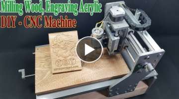 How to Make a CNC Machine Engraving Cutting Milling with 775 Motor