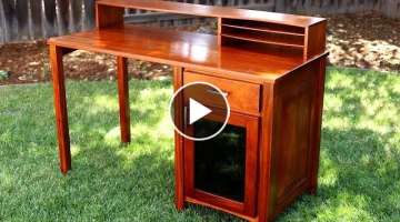 Building a Mahogany Desk! | Woodworking