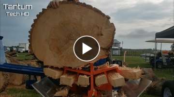 Amazing Machines for Wood Processing, Sawmill Logs and Firewood - Modern Technologies ▶13 