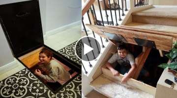 INCREDIBLE AND INGENIOUS Hidden Rooms AND SECRET Furniture # 3