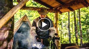 The Building Site for the Log Cabin Bathhouse | Wilderness Sauna