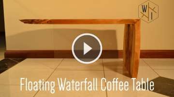 Floating Waterfall Coffee Table