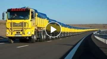 Truck Not Train! Here are the Top 5 Longest Trucks in the World, with a Record of 1474 Meters!