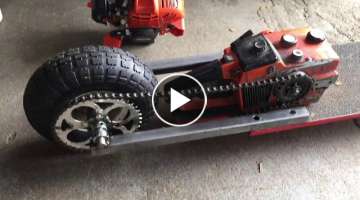 The Chainsaw Skateboard