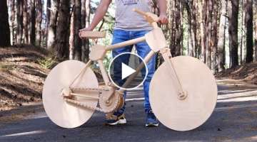 How to Make a Wooden Bike for 200 Hours