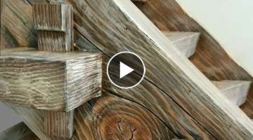 Building a Timber Frame Staircase Timber framing