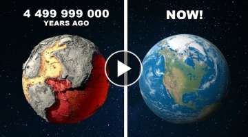 Planet Earth 4,499,999,000 Years Ago