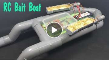 How to make RC Bait Boat Using PVC Pipe
