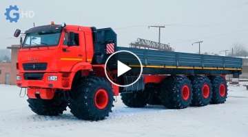 The Most Powerful and Impressive Trucks ▶ Mammoet Trojan 8870, Man Special