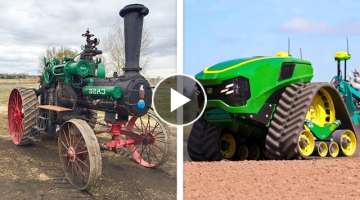Old And New Tractors.. CRAZY To See How Much They've Changed!