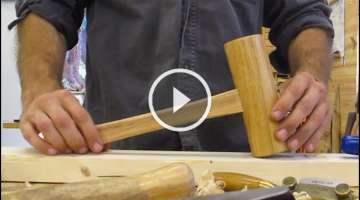 Making A Hickory Mallet