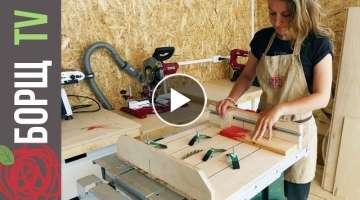 Easy Cross Cut Sled for table saw DIY