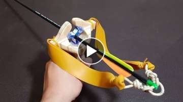 How To Make Powerful 45 Pound Slingbow