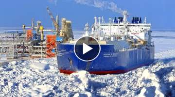 Biggest Ships Stuck in the Ice - Icebreaker to Rescue Trapped Ship