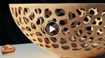 How to Make a Beautiful Bowl from Worthless Log