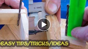 Easy WoodWorking Tips and Tricks. Ideas and Hacks for Beginners You Can Do at HOME | FW Channel 2...