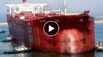 How Repair World's Largest Ship Worth Hundreds Millions Dollars - Amazing Ship Building Process