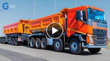 The Most Impressive and Powerful Volvo Trucks You Have to See ▶ 100 Ton Mining Truck