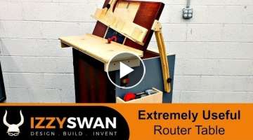 Extreme Router Table Build | How To Woodworking