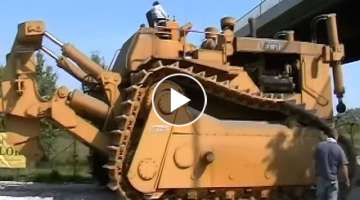 The 150-tonne super bulldozer lying dormant in Italy | Extraordinary Engineering