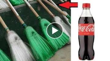 How to make a broom from plastic bottles | Homemade