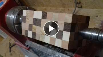 Woodturning - The Cube Vase