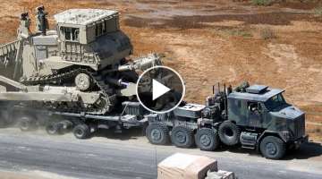 US Army's Most Powerful Tractor Truck Oshkosh M1070 HET