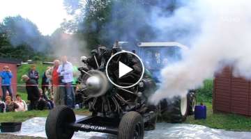 Russischer Sternmotor - Russian Radial Engine Start and Run