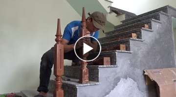 This Is How You Building Stair Wooden - Woodworking Projects, Install Stair Wooden In The House