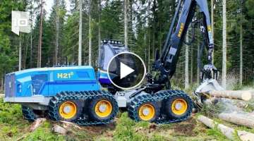 10 Largest and Powerful Forest Harvesters in the World