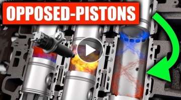 Opposed Piston Diesel Engines Are Crazy Efficient