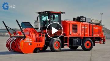 The Most Advanced Snow Removal Machines you have to see ▶ Snow Plow Trailer 7,500 ton/hour