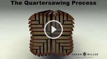 The Frank Miller Lumber Quartersawing Process - 2013 HD Revision