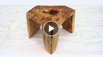 This May Be The Coolest Wooden Foot Stool Ever