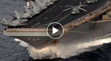 USS THEODORE ROOSEVELT in ACTION! Ultimate SUPERCARRIER COMPILATION – from home-port to HIGH SE...
