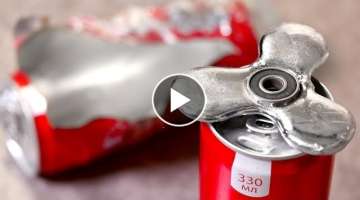 EXPERIMENT Gallium Fidget Spinner VS Hot Coca Cola