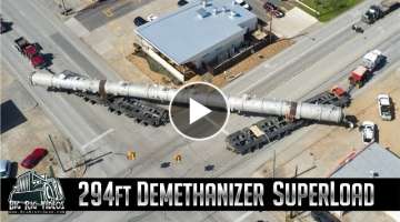 Demethanizer Tower Superload - Lone Star Transportation