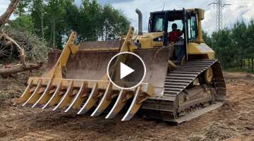 How to root rake with a Cat D6N