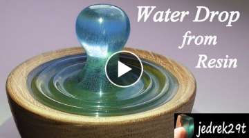 DIY. Water Drop from Resin