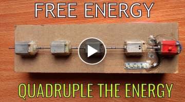 Uniquest Free Energy Generator | 100% Free Energy | The Most Satisfying Video..
