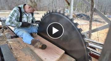 Amazing Fastest Large Wood Sawmill Machines Working - Wood Cutting Machine Modern Technology #2
