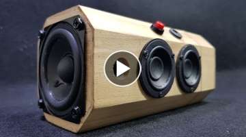 Building Bluetooth Speaker with Wooden Tea Box