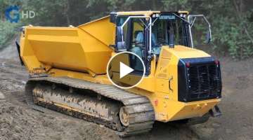 THE MOST AMAZING CONSTRUCTION MACHINERY - HEAVY DUTY TRACKED DUMPER