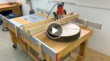 Adjustable Router Sled Homemade