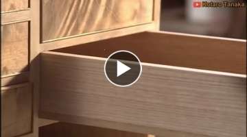 Ancient Technology of Making Cabinet Furnitures - Impossible Looking Dovetail Joint