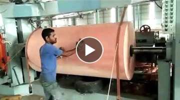 Extreme Fast Wood Lathe Machine in Action, Latest CNC Technology Woodworking Machines