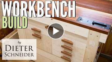Building a Solid Woodworking Workbench from cheap lumber