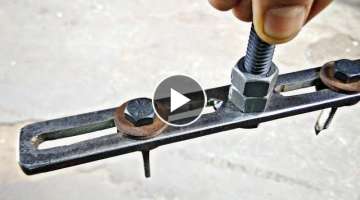 Make a Amazing Useful DIY Tool || Make Hole Saw Cutter
